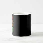 Bruder Weihnachtsmannschaft 2026 Leopard Lustiger  Kaffeetasse (Mittel)