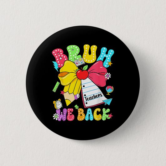 Bruder, wir sind zurück, Bleistift-Bogen zurück zu Button (Vorderseite)