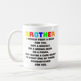 Brudergeschenke, Brudergeschenke, Tasse, lustiges  Kaffeetasse