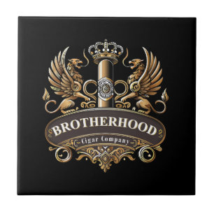 Bruderhood Cigar Company Keramikfliese