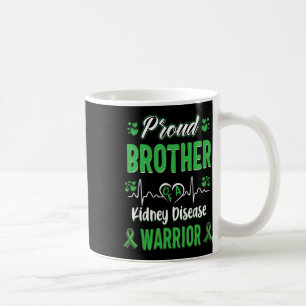 Bruderkrankheit Krieger-Bewusstsein Ribbon Gr Kaffeetasse