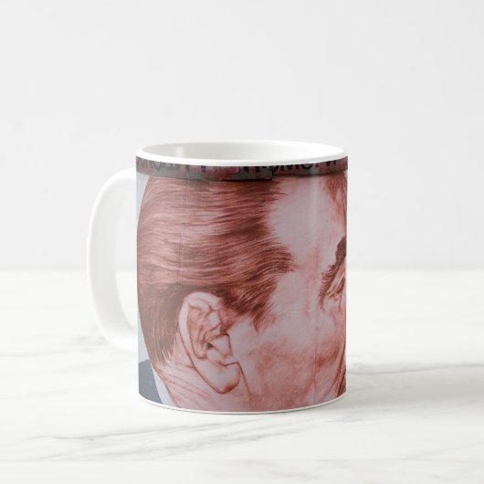 Bruderkuss Kaffeetasse (Vorderseite Links)