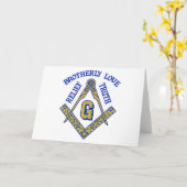 Brüderliche Liebe Karte (Gelbe Blume)