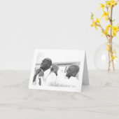 Brüderliche Liebe Karte (Gelbe Blume)