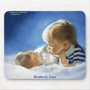 Brüderliche Liebe Mousepad