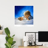 Brüderliche Liebe Poster (Heimbüro)