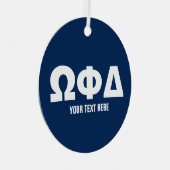 Brüderlichkeit Sake-Ornament mit benutzerdefiniert Ornament Aus Metall (Vorderseite Rechts)