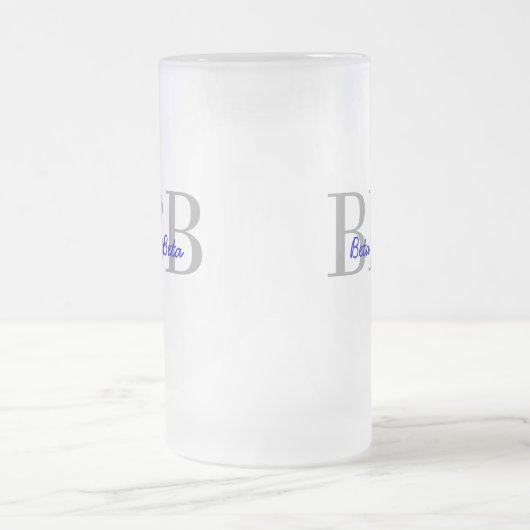 Brüderlichkeits-Gewohnheits-Tasse Mattglas Bierglas (Mittel)