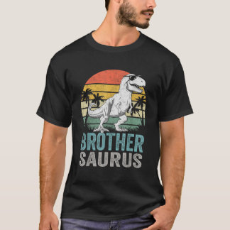 Brüdersaurus T Rex Dinosaur Bruder Saurus Familie T-Shirt