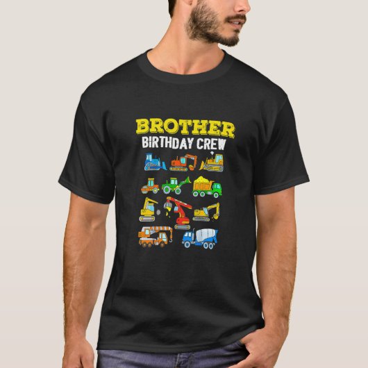 Bruderschaft Crew Bau T-Shirt (Vorderseite)