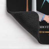 Bruderschaft der Freimaurer Mousepad (Ecke)