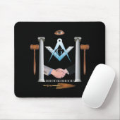 Bruderschaft der Freimaurer Mousepad (Mit Mouse)
