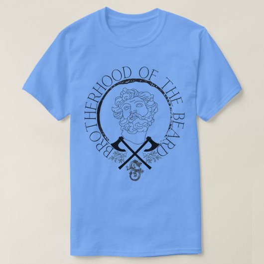 Bruderschaft des Bart T-Shirt (Design vorne)