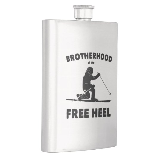 Bruderschaft des Telemarkskifahrens Flachmann (Rechts)