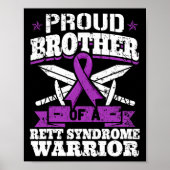 Bruderschaft eines Rett-Syndroms - Bewusstsein des Poster (Vorne)