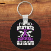 Bruderschaft eines Rett-Syndroms - Bewusstsein des Schlüsselanhänger (Vorderseite)