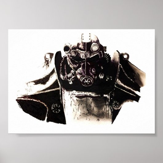 Bruderschaft eines Soldaten aus Stahl Poster (Vorne)