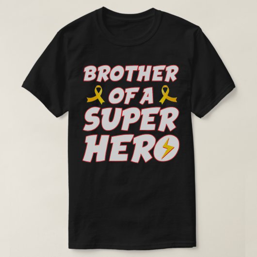 Bruderschaft eines Superhelden T-Shirt (Design vorne)