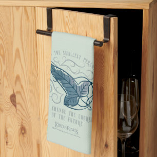 Bruderschaft Elben Brosche Zitat Grafik Geschirrtuch