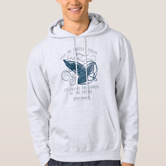 Bruderschaft Elben Brosche Zitat Grafik Hoodie (Vorderseite)
