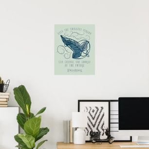 Bruderschaft Elben Brosche Zitat Grafik Poster