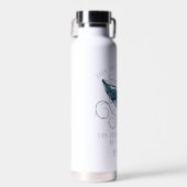 Bruderschaft Elben Brosche Zitat Grafik Trinkflasche (Vorne)