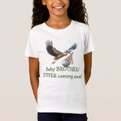 Bruderschaft/ Schwestergeburt Ankündigung Spaß Sto T-Shirt (Vorderseite)