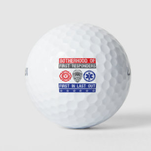 Bruderschaft von First Respondern Golfball