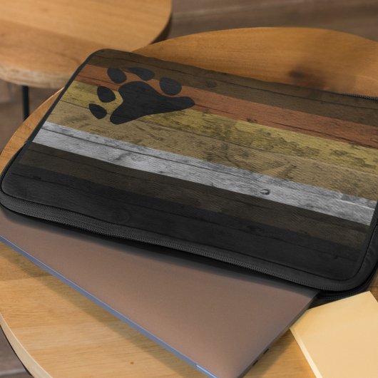 Bruderschaft von Holzkörnern - Fahne Laptopschutzhülle