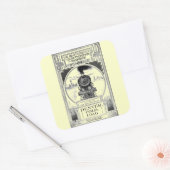 Bruderschaft von Triebfahrzeugführern Quadratischer Aufkleber (Umschlag)