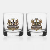 Brüderschaft Zigarrenfabrik Whiskyglas (Vorderseite)