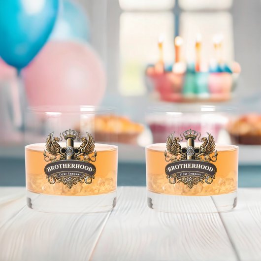 Brüderschaft Zigarrenfabrik Whiskyglas (Insitu (Baby Party))