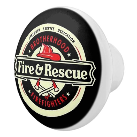 Bruderschafterfeuerwehr Keramikknauf (Rechts)