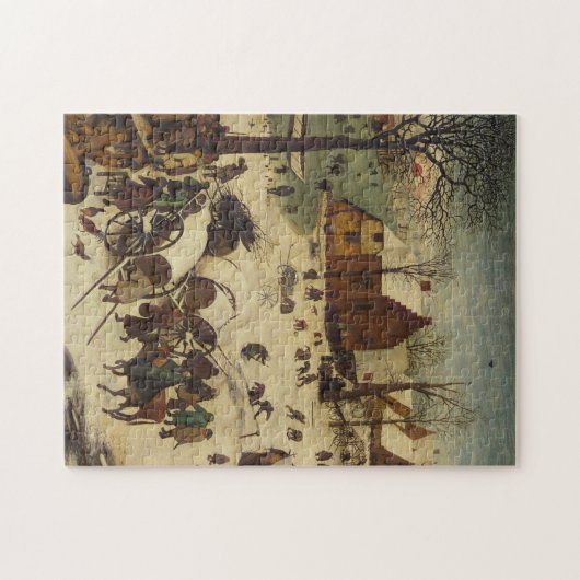 Bruegel der Ältere - die Nummerierung bei Bethlehe Puzzle (Horizontal)