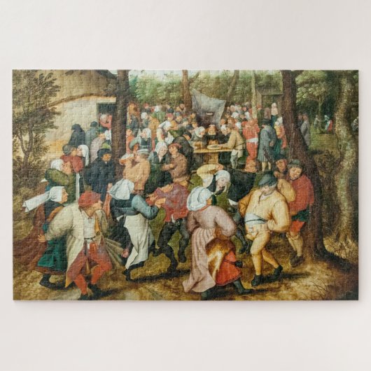 Bruegel II, "Wedding Dance in the Open Air" Puzzle (Horizontal)