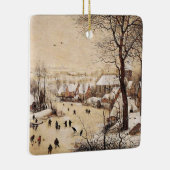 Bruegel the Elder - Winter Landscape, Keramikornament (Rechts)