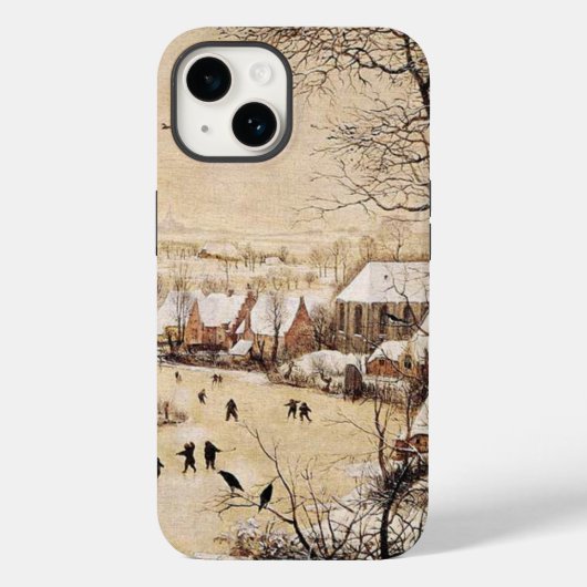 Bruegel the Elder - Winterlandschaft, Case-Mate iPhone Hülle (Rückseite)