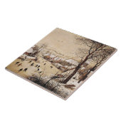 Bruegel the Elder - Winterlandschaft Fliese (Seite)