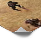 Bruegel the Elder - Winterlandschaft Poster (Ecke)