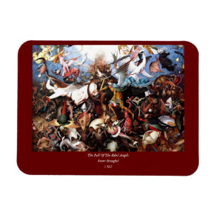 Bruegels "Der Fall der Engel der Rebellen" (1562) Magnet