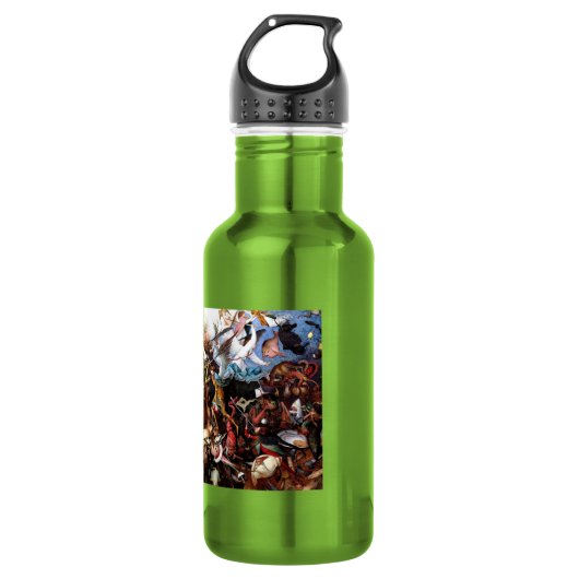 Bruegels "Der Fall der Engel der Rebellen" (1562) Trinkflasche (Vorderseite)
