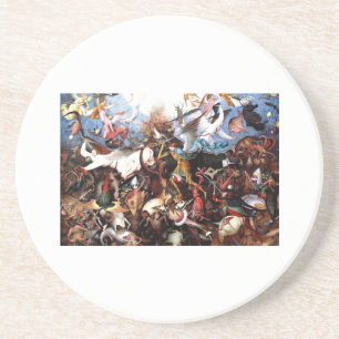 Bruegels "Der Sturz der rebellischen Engel" (1562) Getränkeuntersetzer