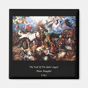 Bruegels "Der Sturz der rebellischen Engel" (1562) Magnet