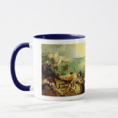 Bruegel's Landschaft mit dem Fall von Icarus - 155 Tasse (Links)