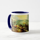 Bruegel's Landschaft mit dem Fall von Icarus - 155 Tasse (Vorderseite Links)