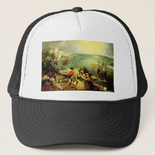 Bruegel's Landschaft mit dem Fall von Icarus - 155 Truckerkappe