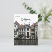 Bruges Belgium Postkarte (Stehend Vorderseite)