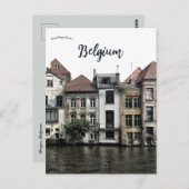 Bruges Belgium Postkarte (Vorne/Hinten)