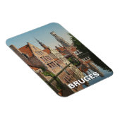 Bruges Belgium Reisen Souvenir Vintag Magnet (Rechte Seite)