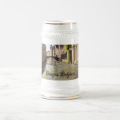 Bruges Belgium Sketch Medieval | Bierglas (Mittel)